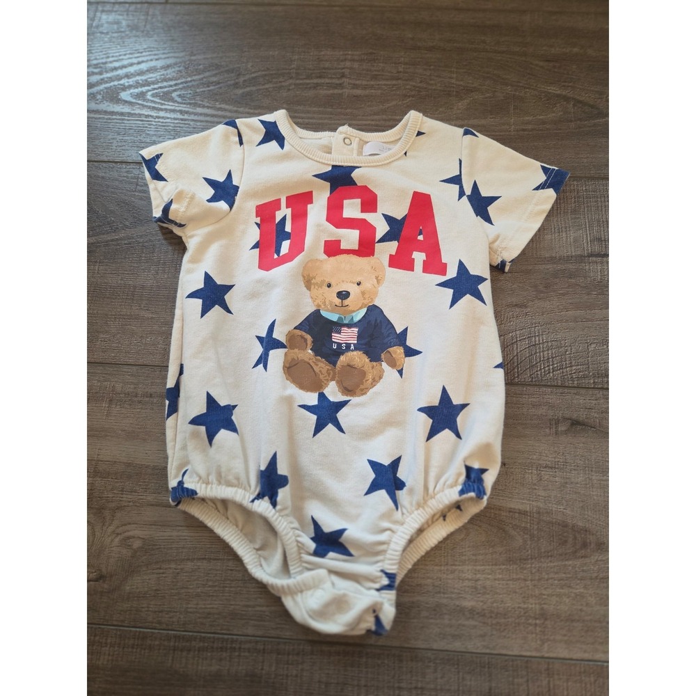 Grayson collective baby boy romper 12 mos